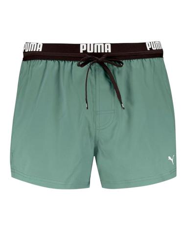COSTUME DA BAGNO SHORT PUMA SWIM LOGO 100000030-018 VERDE
