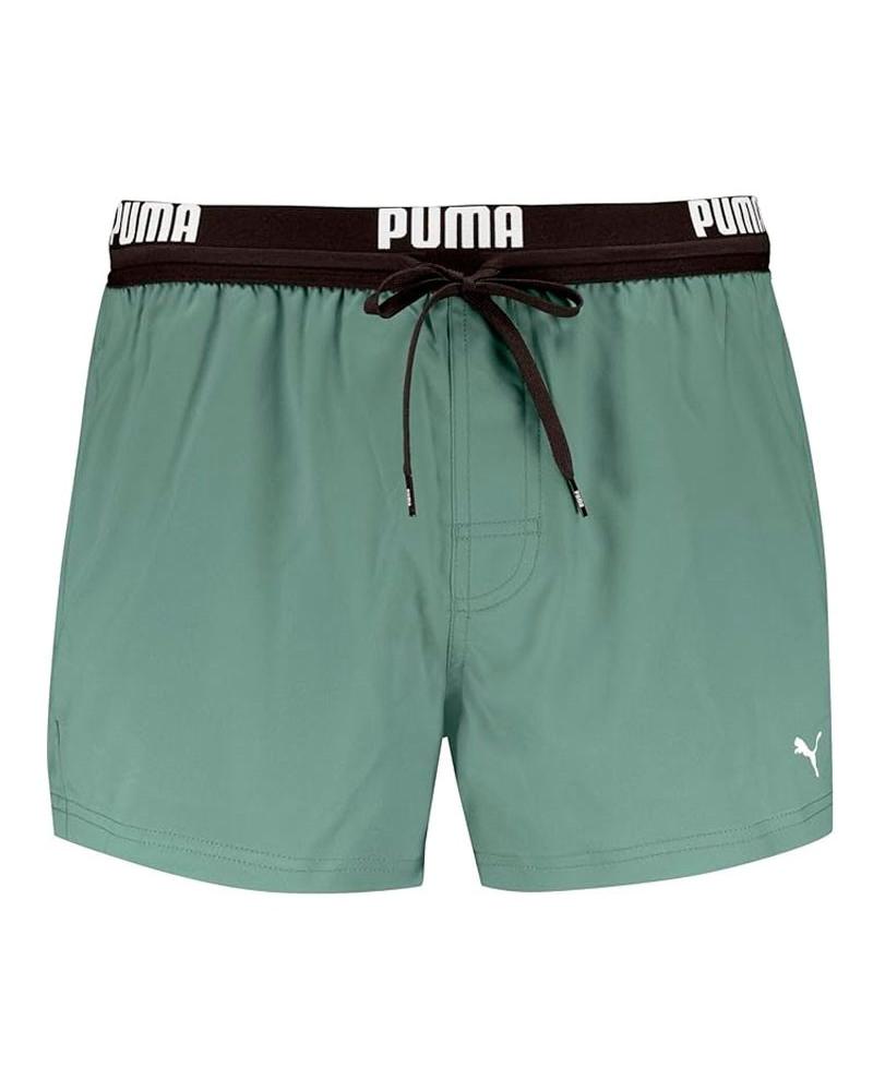 COSTUME DA BAGNO SHORT PUMA SWIM LOGO 100000030-018 VERDE