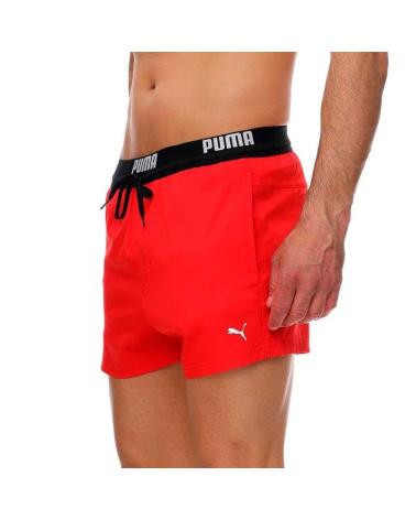 PUMA SWIM LOGO BADESHORTS ROT ROJO