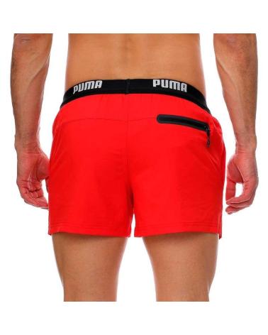 PUMA SWIM LOGO BADESHORTS ROT ROJO