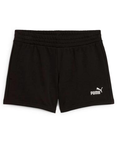 PUMA ESS SMALL LOGO SHORTS 682438-01 SCHWARZ NEGRO