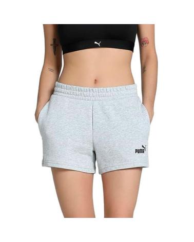 PUMA PANTALN CORTO MUJER ESS SMALL N1 682438-04 GRIS