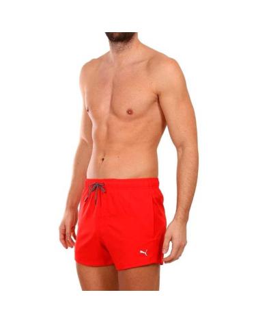PUMA BAÑADOR CLÁSICO ROJO CON LOGO ESTAMPADO - MODELO 100000029-002 ROJO