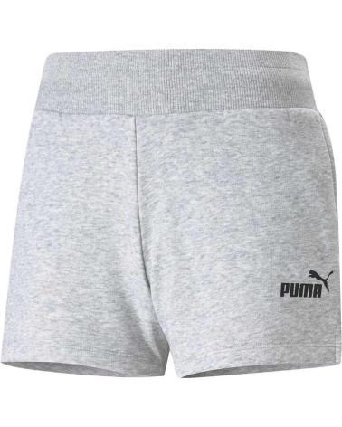 PUMA ESSENTIALS 4 SWEAT SHORTS TR DAMEN GRAU - MODELL 586824-04 GRIS