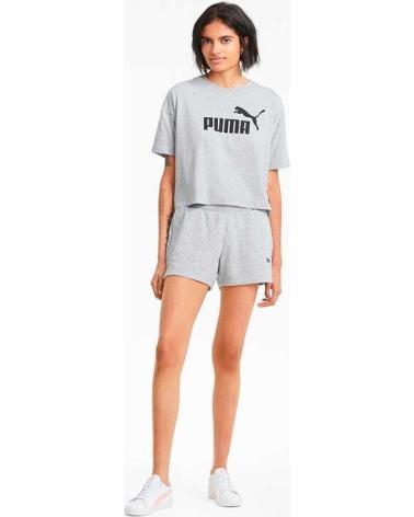 PUMA ESSENTIALS 4 SWEAT SHORTS TR MULHER CINZA - MODELO 586824-04 GRIS