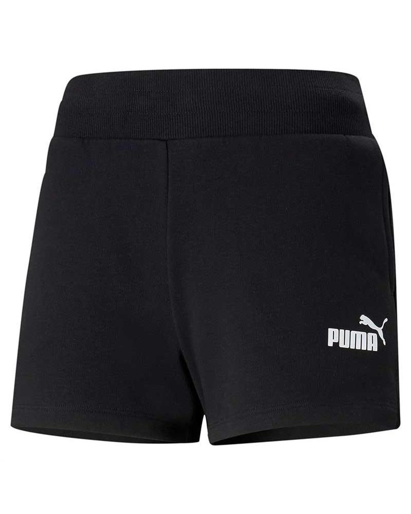PUMA ESS 4 SWEAT SHORTS TR NEGROS MUJER NEGRO