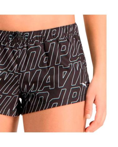 SHORT SPORTIVI PUMA NERI 100001301-001 NEGRO