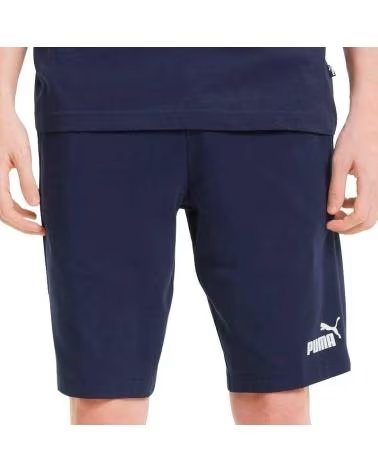 PUMA Pantaln corto ESS JERSEY SHORT 586706 06 Marino AZUL