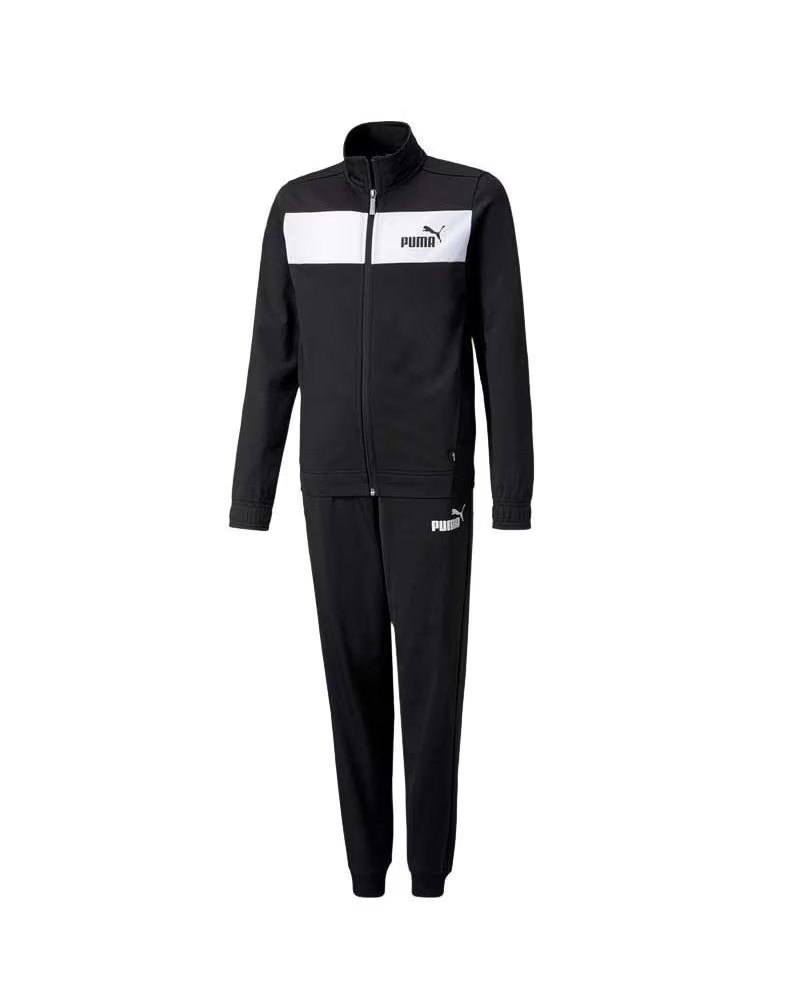 PUMA FATO DE TREINO COMPLETO 589371-01 PRETO PARA CRIANÇAS NEGRO