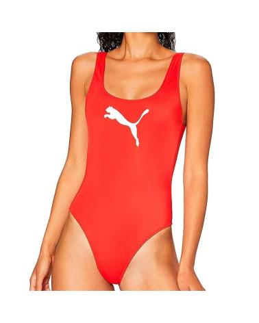 MAILLOT DE BAIN DE COMPÉTITION CLASSIQUE PUMA ROUGE 100000072-002 ROJO