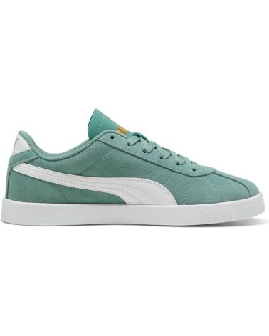PUMA CLUB II JR 398886-06 BLANCO VERDE