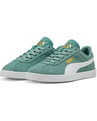 PUMA CLUB II JR 398886-06 BLANCO VERDE