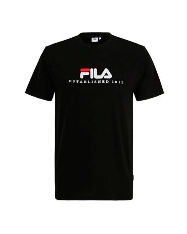 T-SHIRT FILA BRILL FAU0200 NOIR POUR HOMME NEGRO