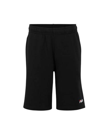 FILA LUSCIANO BLACK SHORT TROUSERS - FAM0877-80010 NEGRO