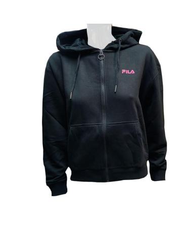 CHAQUETA CON CREMALLERA FILA SUZANO FAW0961 NEGRA 80010 NEGRO