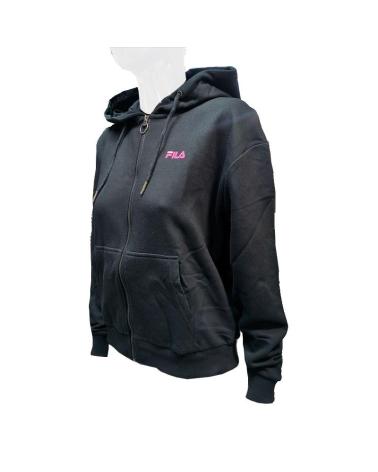 CHAQUETA CON CREMALLERA FILA SUZANO FAW0961 NEGRA 80010 NEGRO