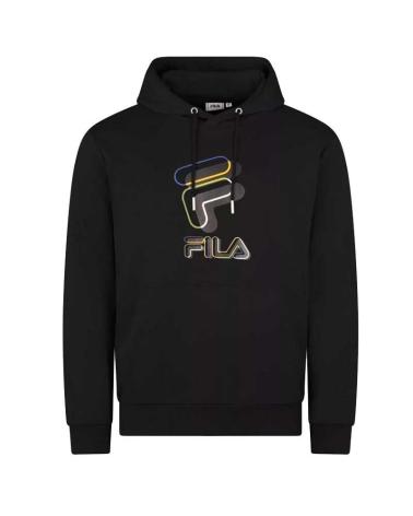 FILA SUDADERA HOMBRE BEVER HOODY FAM0186 80001 NEGRO