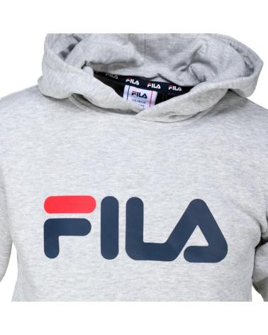 FILA SUDADERA NIO CLASSIC LOGO GRIS