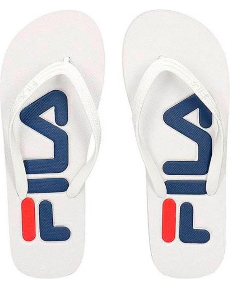 FILA CHANCLAS TROY SLIPPER HOMBRE FFM0007 10004 BLANCO