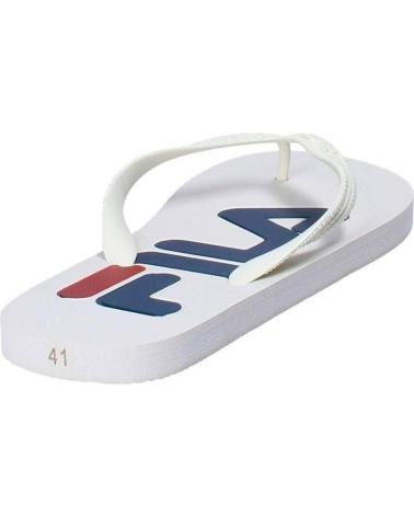 FILA CHANCLAS TROY SLIPPER HOMBRE FFM0007 10004 BLANCO