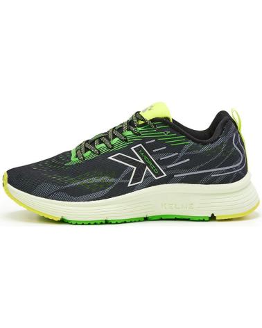 KELME ZAPATILLAS MADRID – NEGRO Y VERDE MULTICOLOR