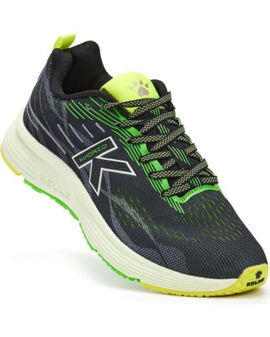 KELME ZAPATILLAS MADRID – NEGRO Y VERDE MULTICOLOR