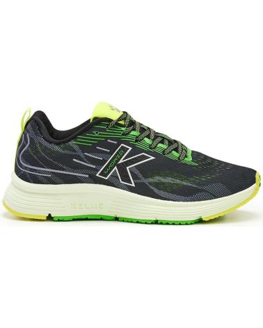 KELME ZAPATILLAS MADRID – NEGRO Y VERDE MULTICOLOR