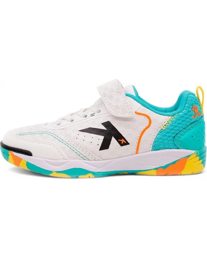 KELME ZAPATILLAS GOLEIRO KIDS ELASTIC INFANTIL BLANCO