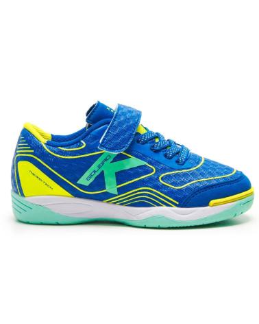 ZAPATILLAS FÚTBOL SALA KELME GOLEIRO KIDS ELASTIC 55167 ROYAL-CELESTE AZUL