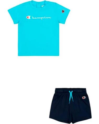 CHAMPION CONJUNTO NIO-A 307055-BS184 AZUL
