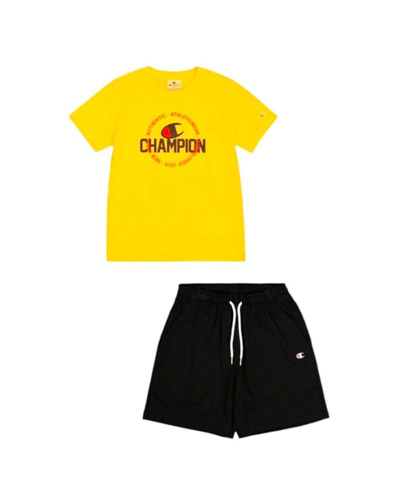 CHAMPION CONJUNTO NIÑO 306991-YS011 AMARILLO