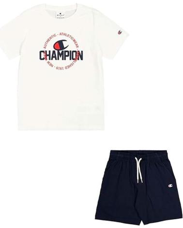 CHAMPION CONJUNTO NIÑO 306991-WW001 BLANCO