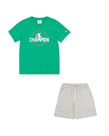 CHAMPION KINDER SPORT SET GS130 GRÜN UND GRAU GS130