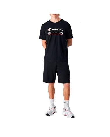 CHAMPION STANDARD FIT T-SHIRT 220772-KK001 BLACK KK001