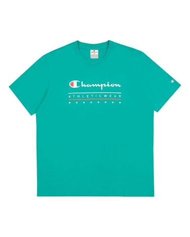 CHAMPION T-SHIRT STANDARD FIT 220772-GS130 VERDE GS130
