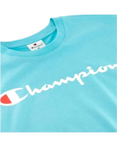 T-SHIRT CHAMPION LEGACY CELESTE 220256-BS184 AZUL