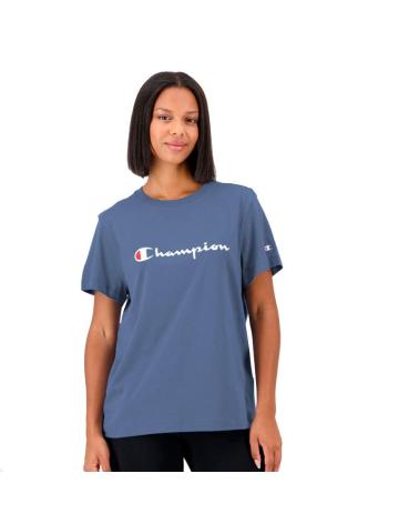 T-SHIRT CHAMPION 118090-BS188 AZUL AZUL