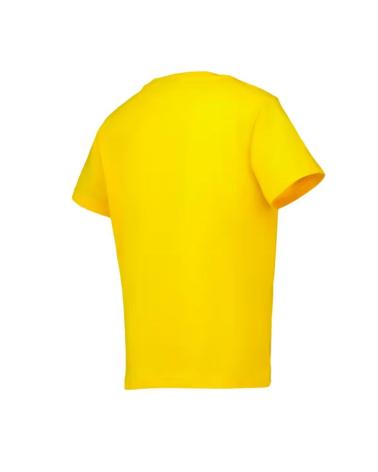 T-SHIRT CHAMPION 306797-YS011 LCO AMARELA COM ESTAMPA USA AMARILLO