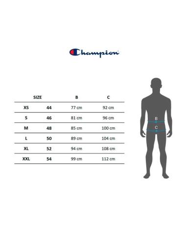 CHAMPION PANTALN CORTO HOMBRE 220808-KK001 NEGRO