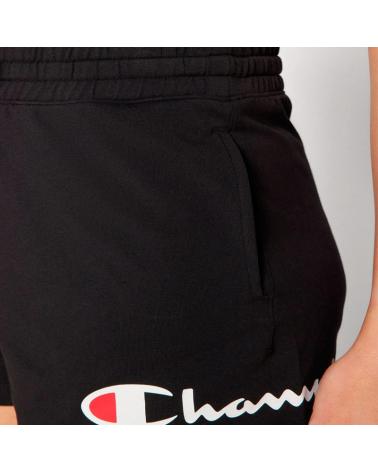 CHAMPION PANTALN CORTO MUJER 117781-KK001 NEGRO