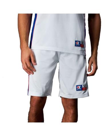 SHORT CHAMPION BASKETBALL SPORT LIFESTYLE USA BLANC 219746 BLANCO