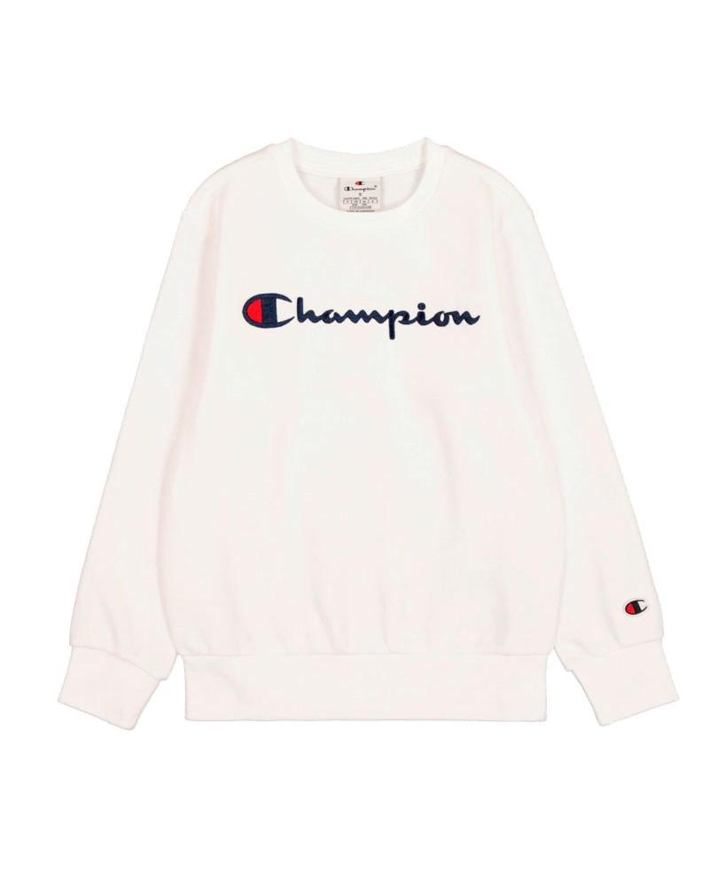 SWEATSHIRT CHAMPION ENFANT 306875-WW001 BLANC BLANCO