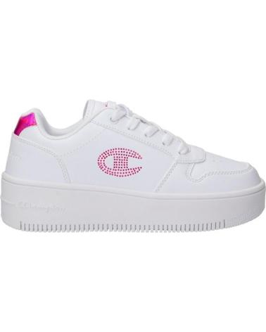 CHAMPION REBOUND18 PLATFORM GLITTER G GS BLANCO