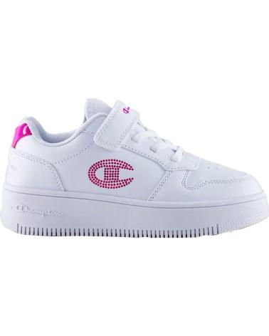 Sapatilhas-casuais-para-menina-CHAMPION-REBOUND-18-PLATFORM-GLITTER-G-BLANCO