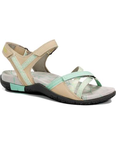 CHIRUCA SANDALIA MUJER VALENCIA 04 VERDE BEIGE