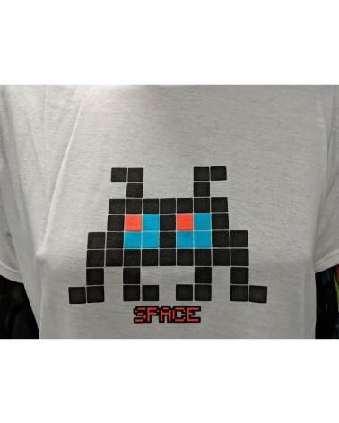 KOALAROO BUDAI WEISSES HERREN-T-SHIRT MIT PIXEL-ART-PRINT BLANCO