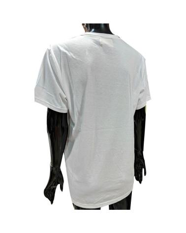 KOALAROO BUDAI WEISSES HERREN-T-SHIRT MIT PIXEL-ART-PRINT BLANCO