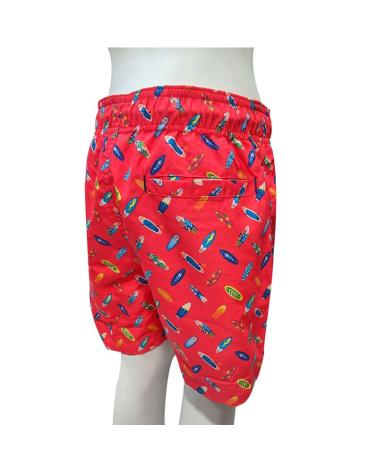 Costume-da-bagno-corto-da-ragazzo-KOALAROO-BAÑADOR-NIO-KANOMI-JR-NEON-RED-ROJO