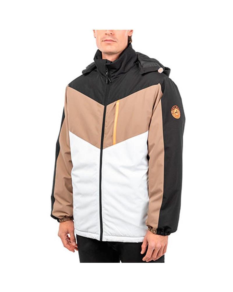 ANORAK DE ESQUÍ KOALAROO DEZADE - MARFIL, NEGRO Y CORTEZA NEGRO