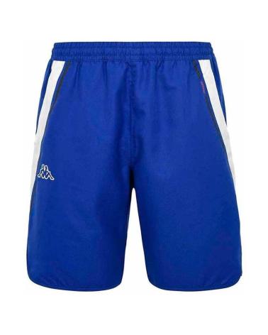 KAPPA ACERA ACTIVE SPORT SHORTS BLUE WITH WHITE STRIPE AZUL